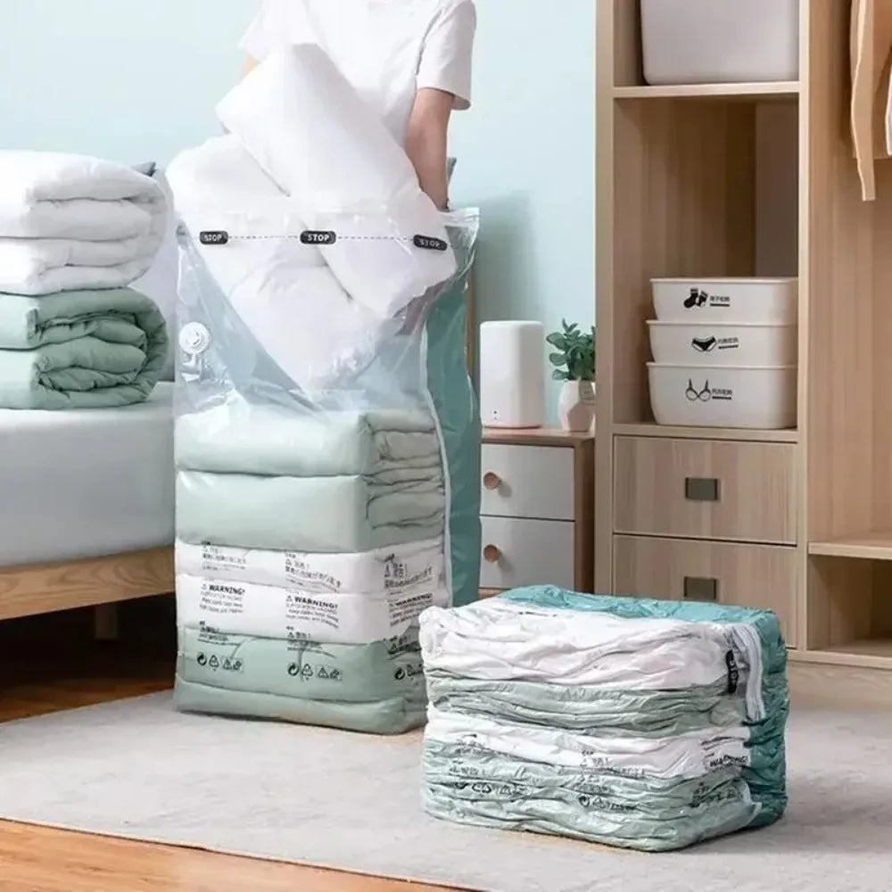 Reusable Vacuum Storage Bags for Clothes