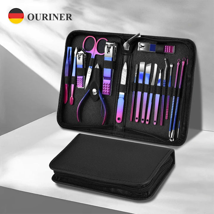 Stainless Steel Manicure and Pedicure Kit