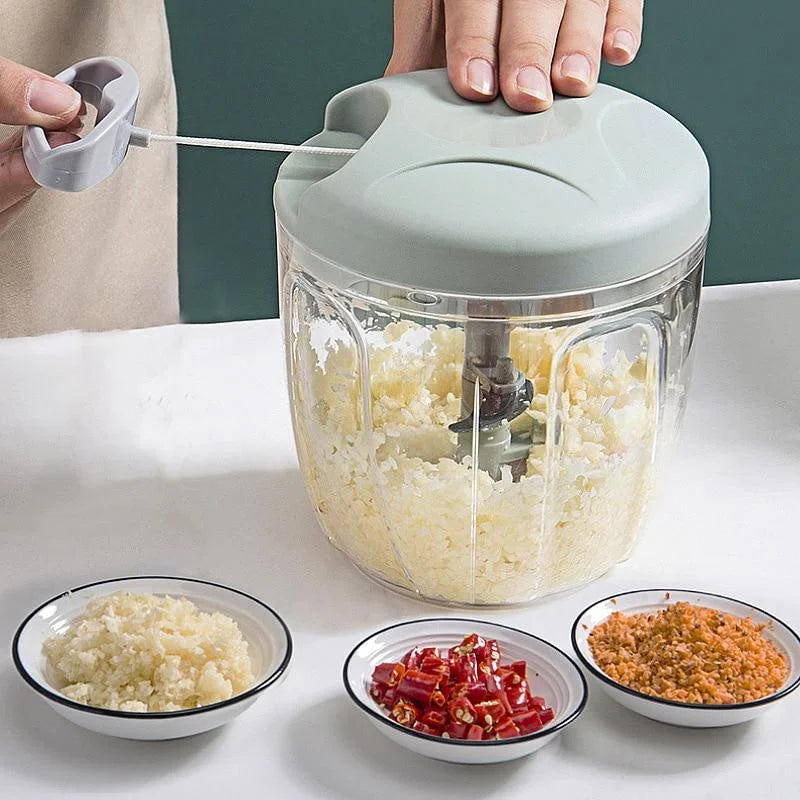 Manual Food Chopper and Garlic Mincer