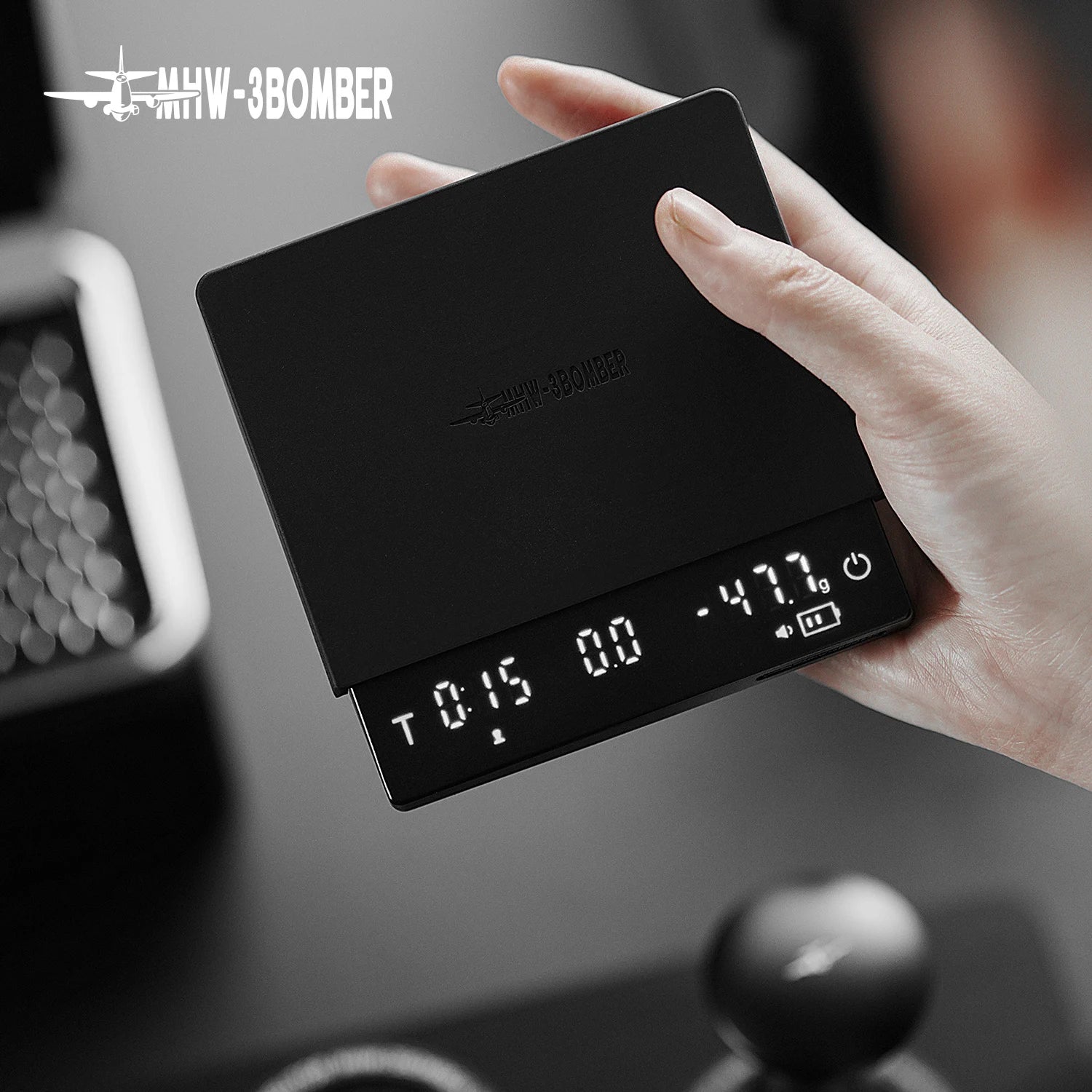 Rechargeable Digital Coffee Scale