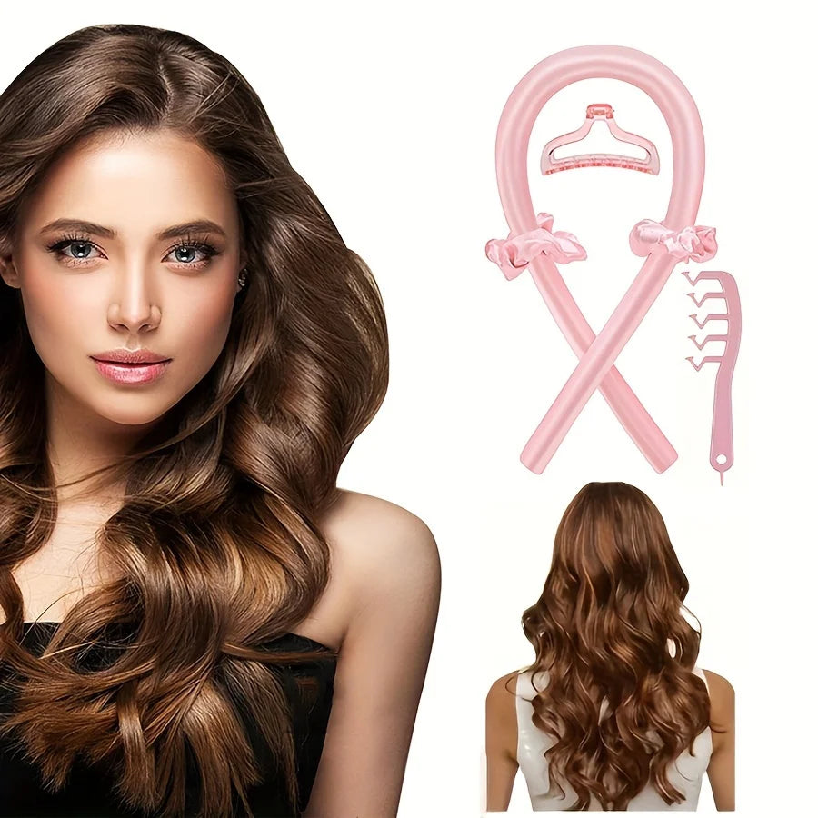 5-Piece Heatless Curling and Styling Set
