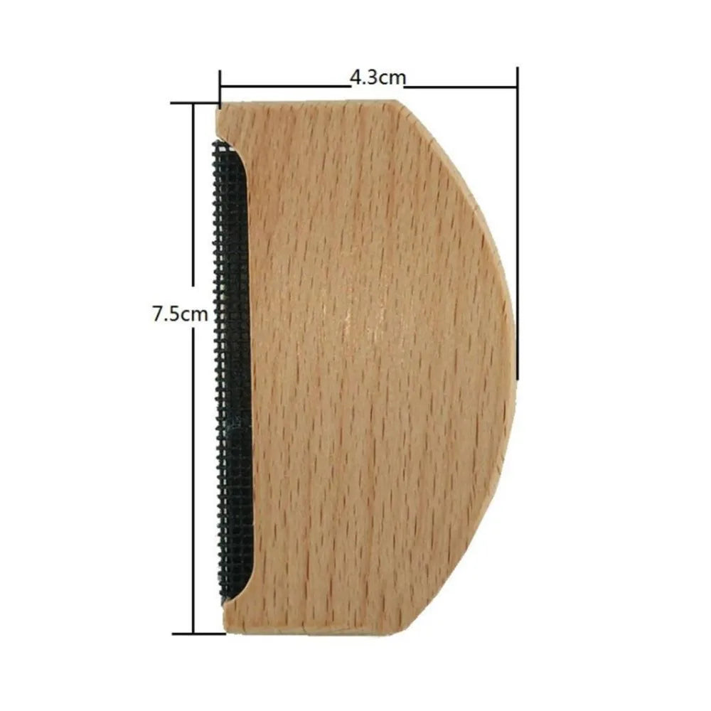 Reusable Wooden Fabric Lint Remover