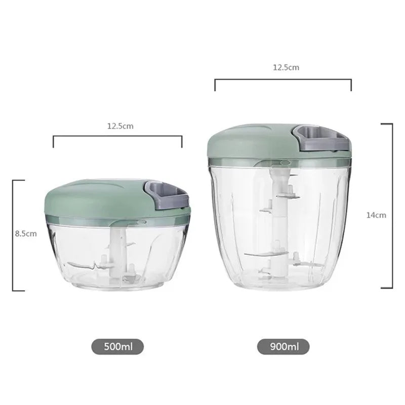 Manual Food Chopper and Garlic Mincer