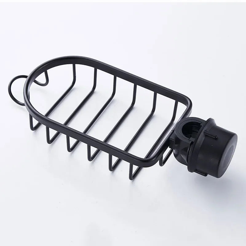 Aluminum Sink Caddy with Faucet Holder