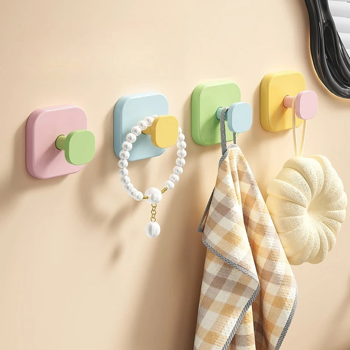 Colorful Suction Cup Wall Hooks