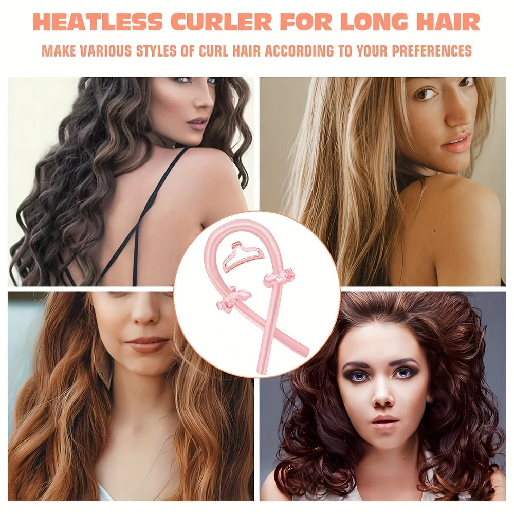 5-Piece Heatless Curling and Styling Set