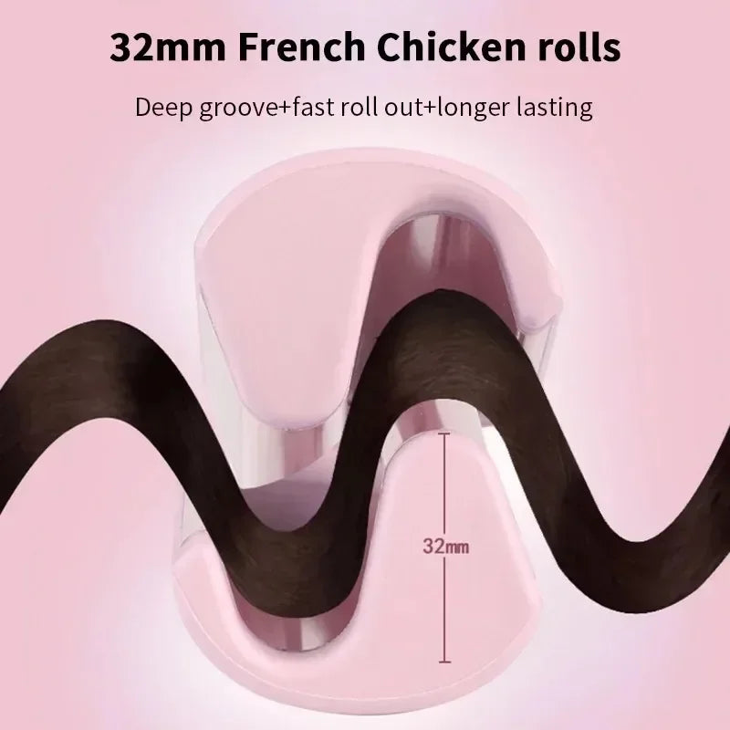 32mm Adjustable Temperature Curling Iron