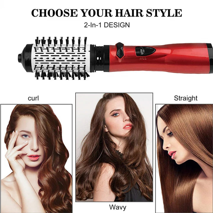 2-in-1 Hot Air Hair Styling Brush