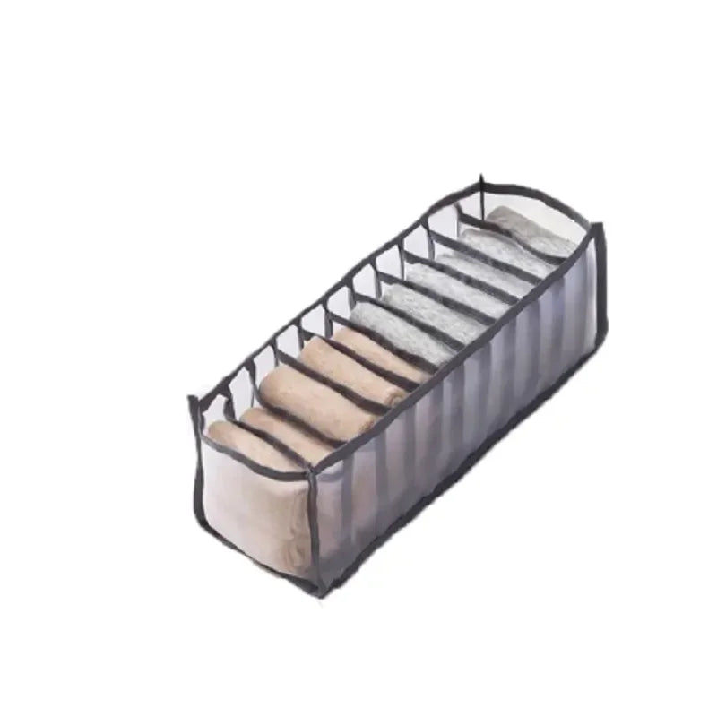 11-Compartment Foldable Underwear Organizer