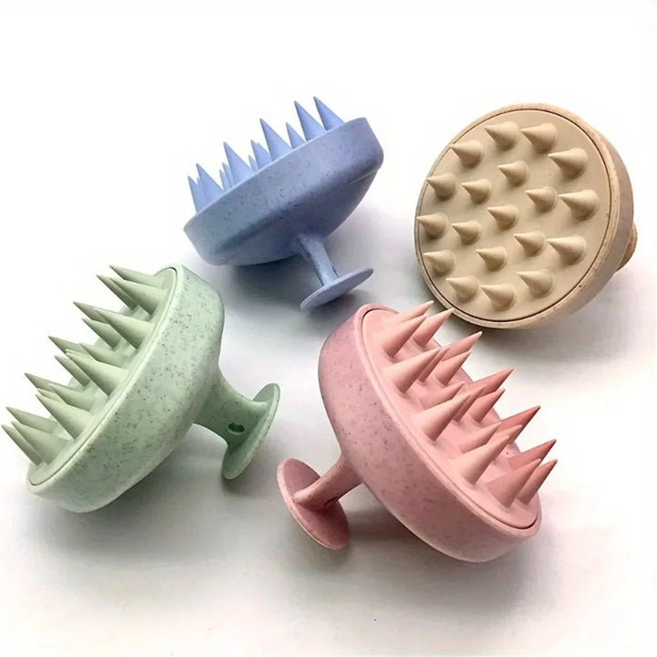 Silicone Shampoo and Scalp Massage Brush