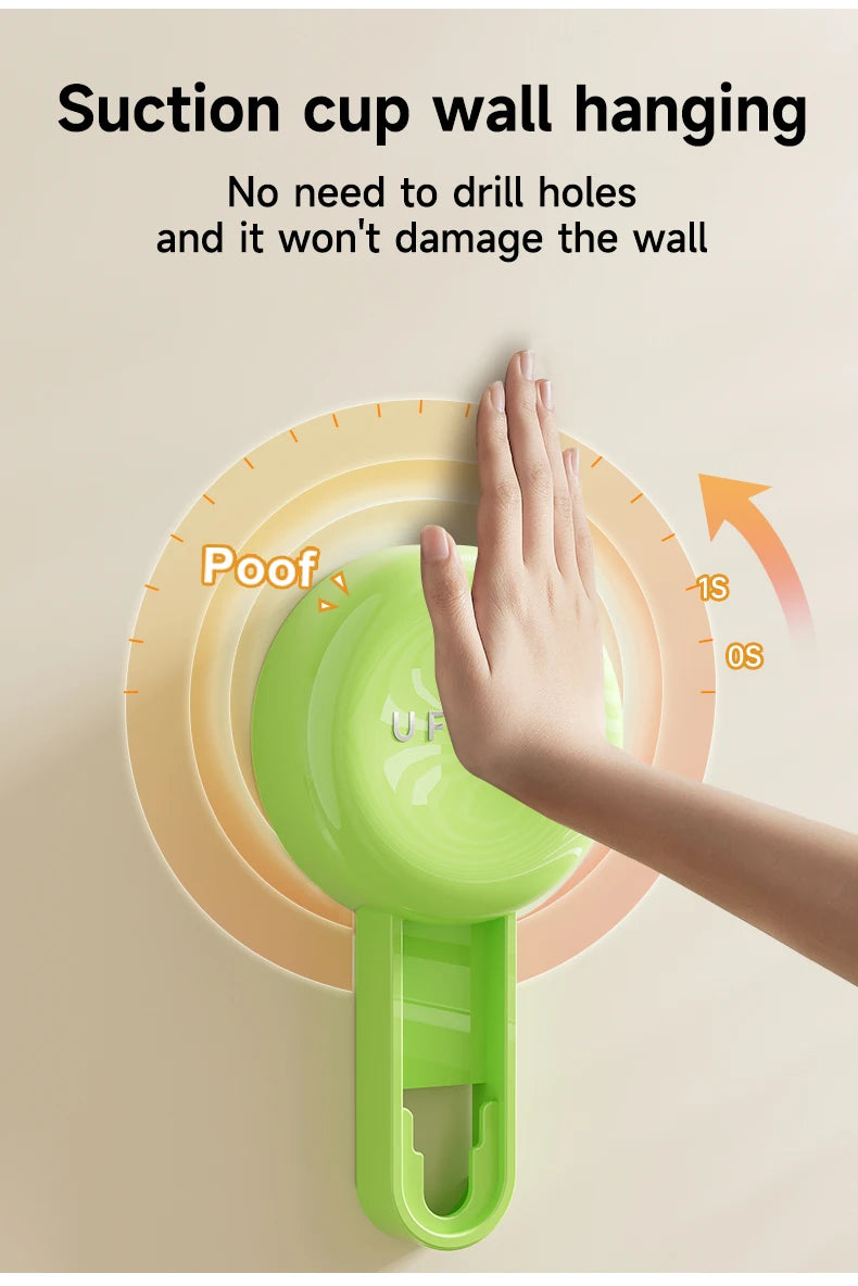 No-Drill Triangle Shower Storage Shelf