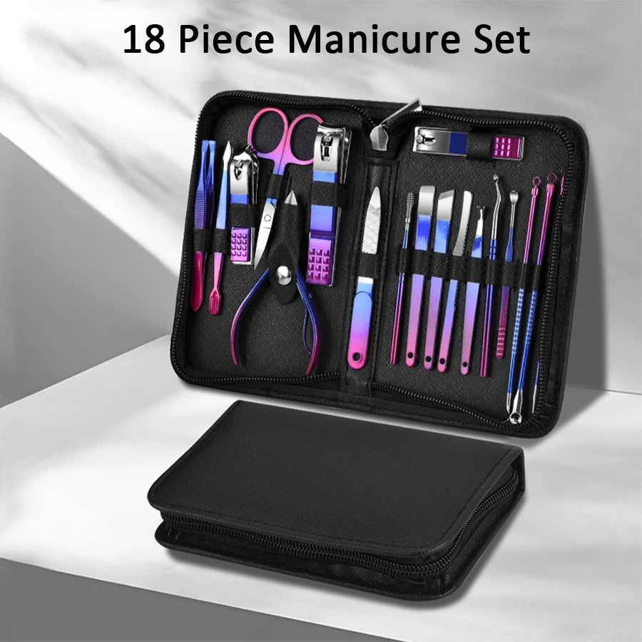 Stainless Steel Manicure and Pedicure Kit