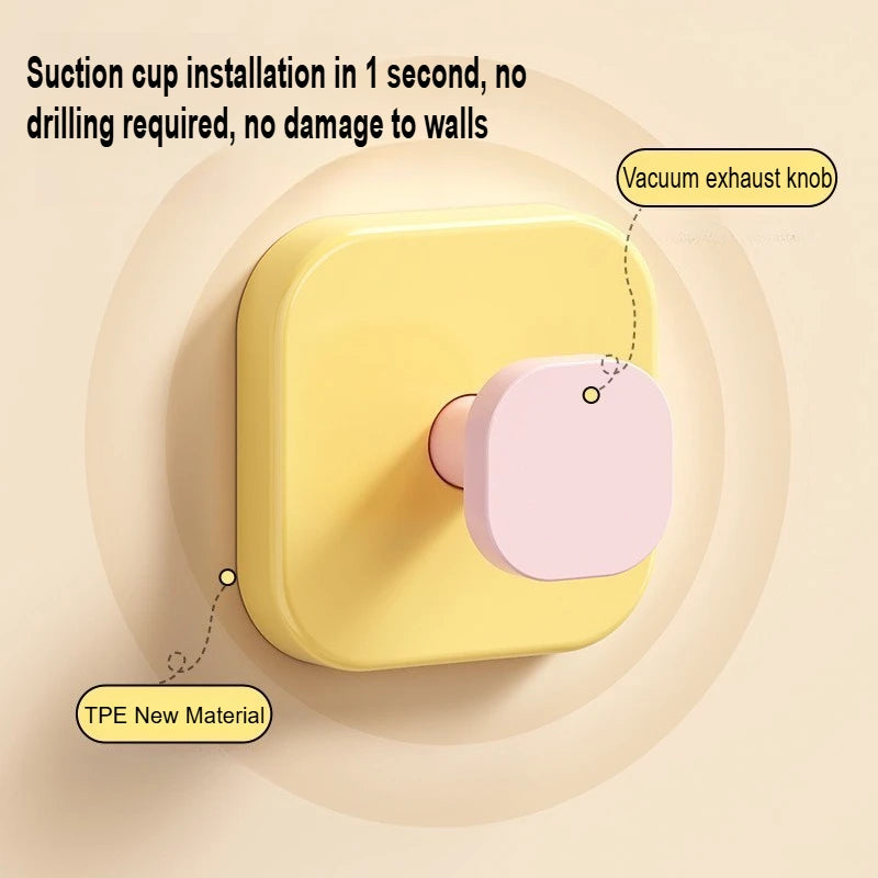 Colorful Suction Cup Wall Hooks