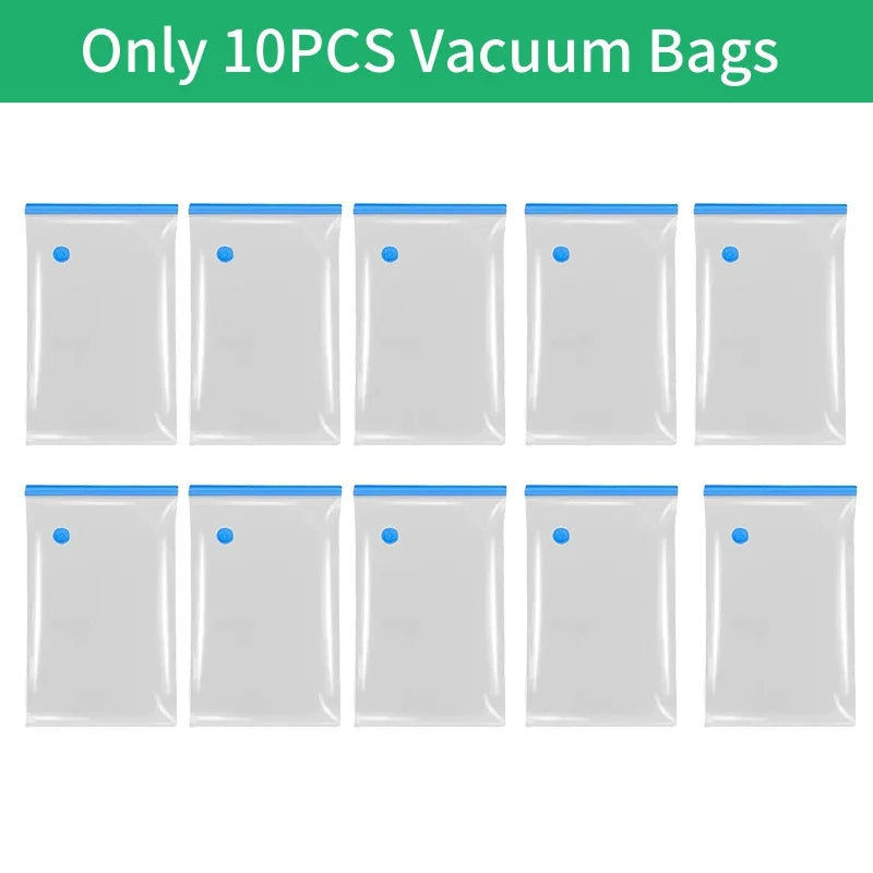 Large Capacity Vacuum Storage Bags for Clothes,Bedding,Space Saving Bags Storage Space Saver Compression Bags Vacuum Seal Packet