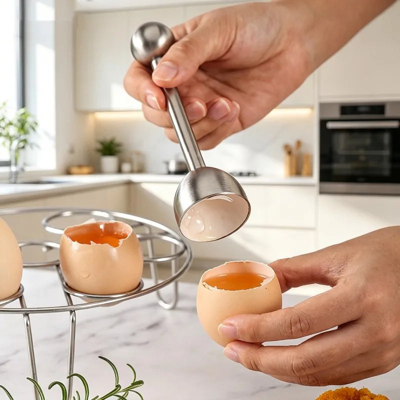 Stainless Steel Egg Opener Tool