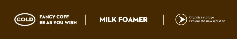 Rechargeable Handheld Milk Frother