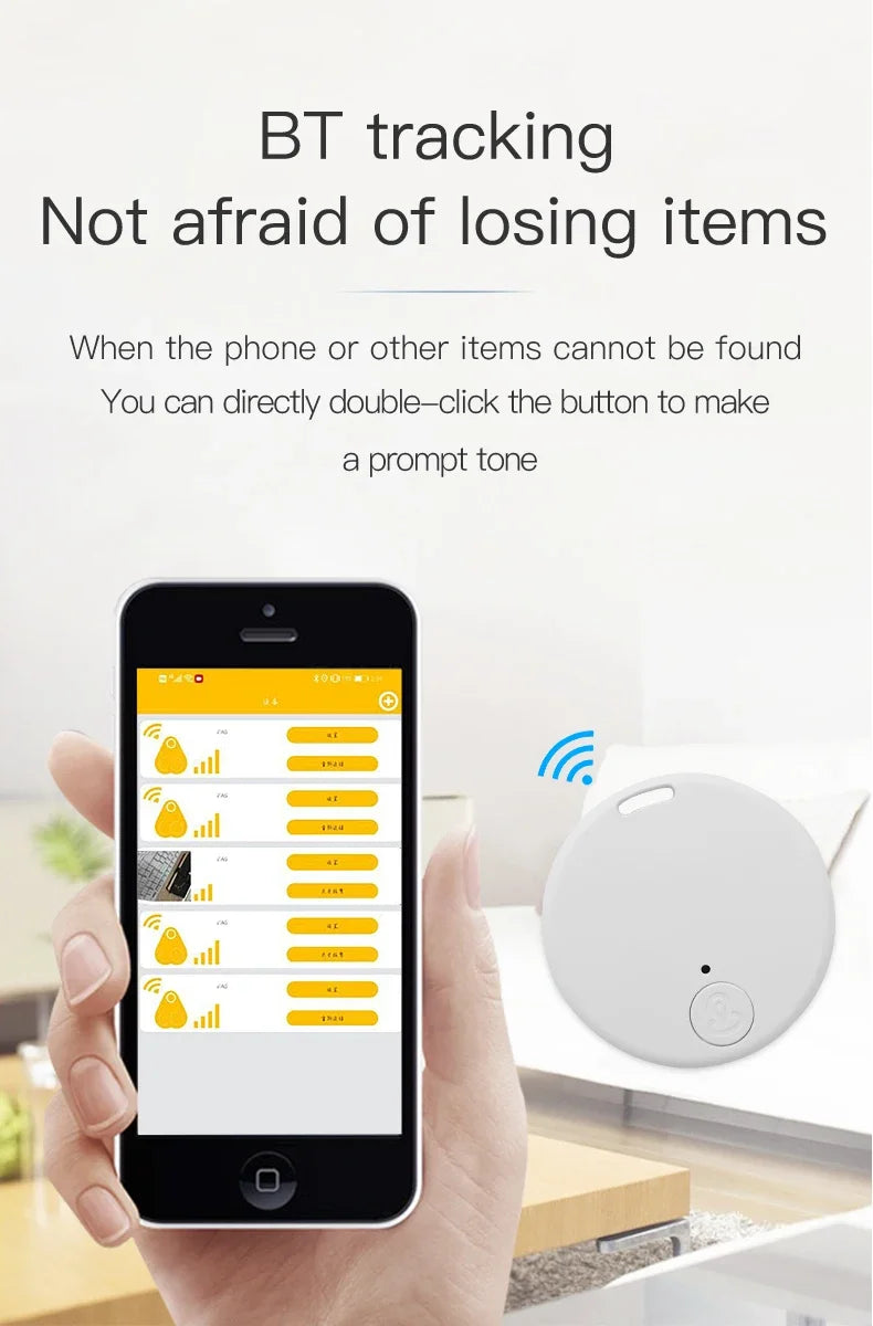 Bluetooth Item Finder Keychain Tracker