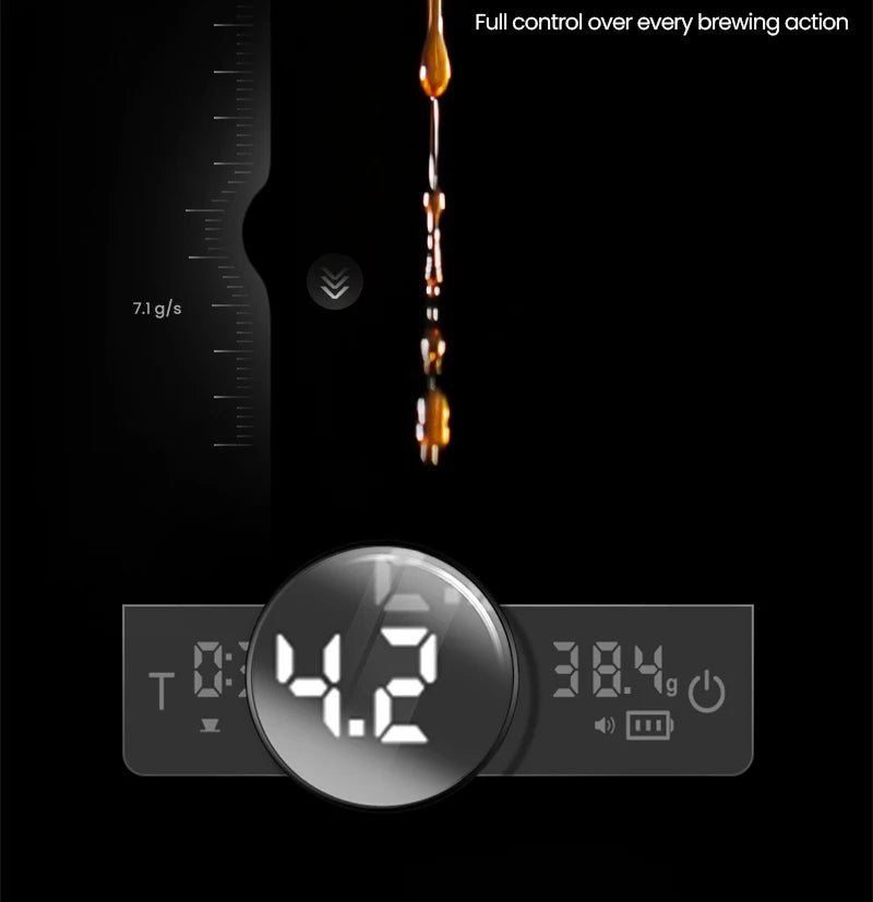 Rechargeable Digital Coffee Scale