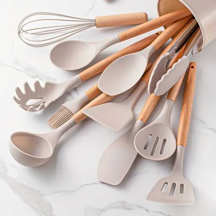 12-Piece Silicone Kitchen Utensil Set