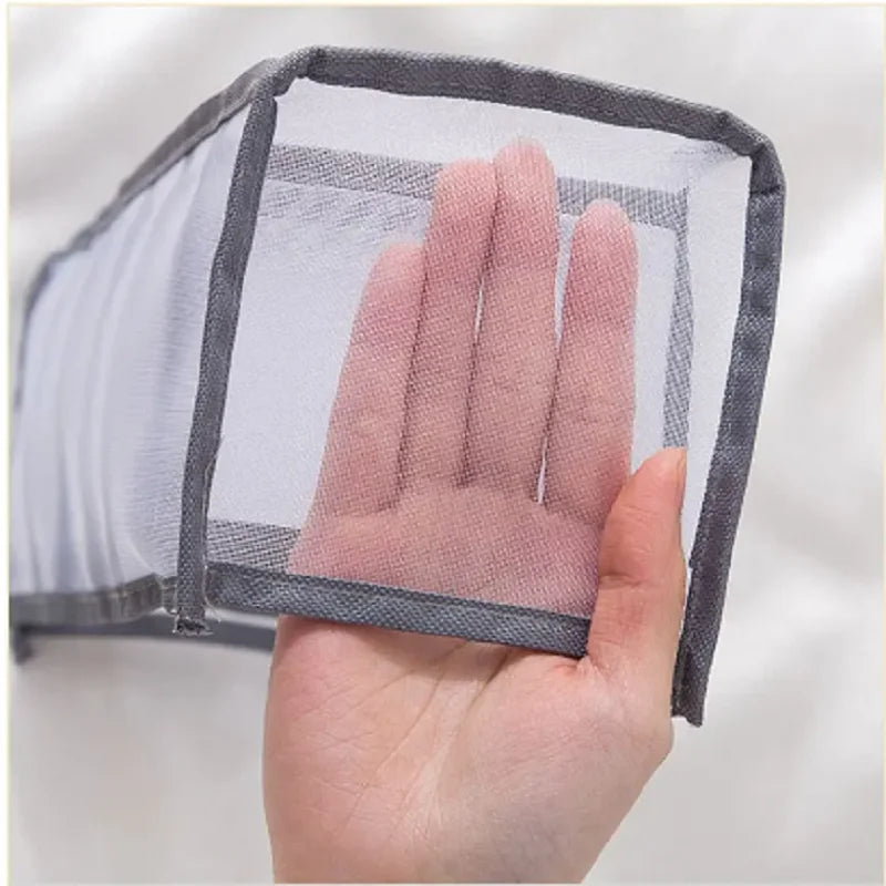 11-Compartment Foldable Underwear Organizer