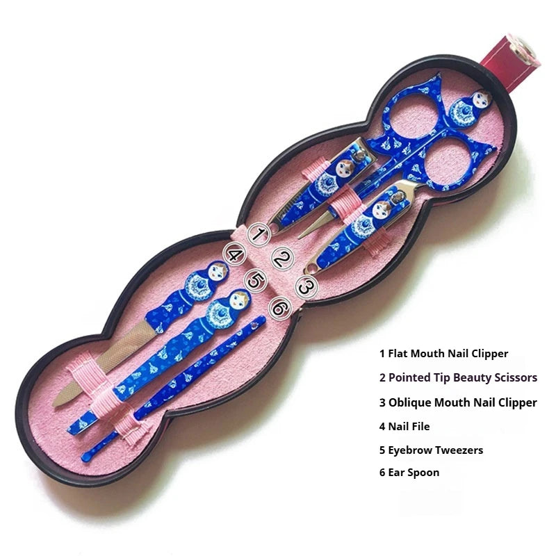 6-Piece Manicure and Pedicure Tool Set