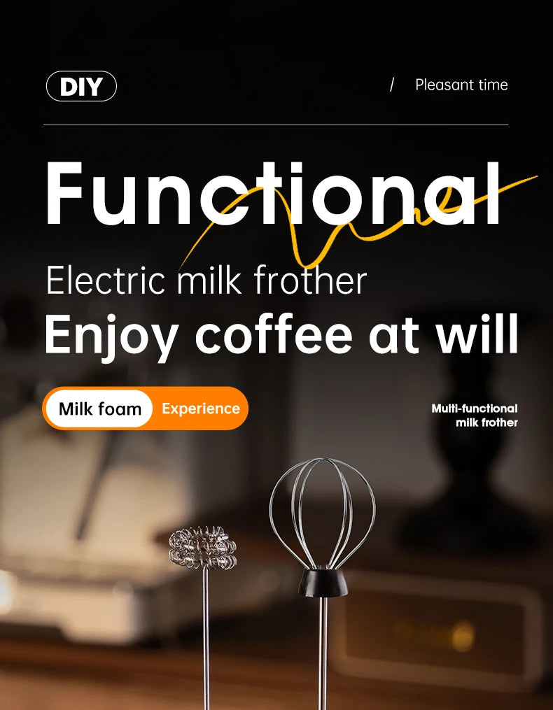 Rechargeable Handheld Milk Frother