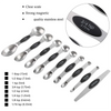 16-Piece Magnetic Stainless Steel Measuring Set