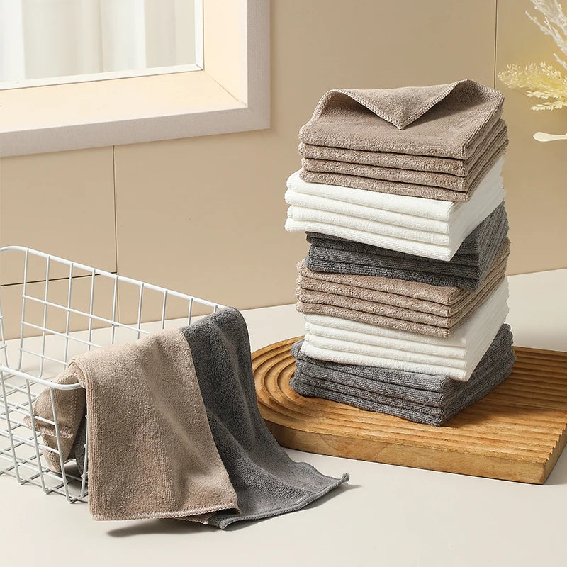 Microfiber Cleaning Cloths, 6 or 12 Pack