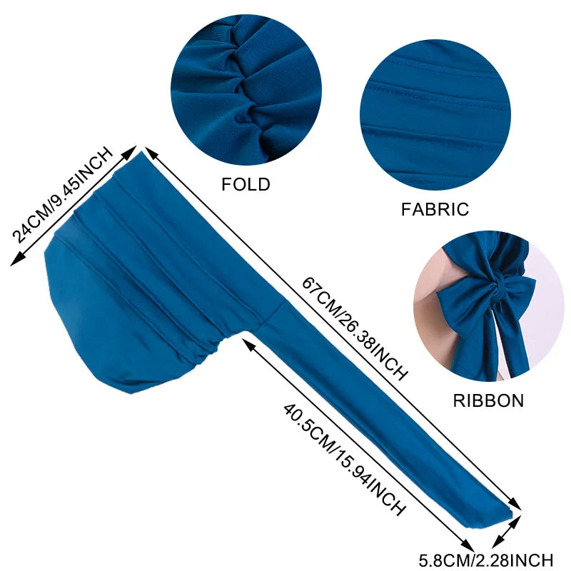 Long-Tail Headscarf Hat