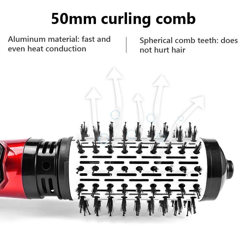 2-in-1 Hot Air Hair Styling Brush