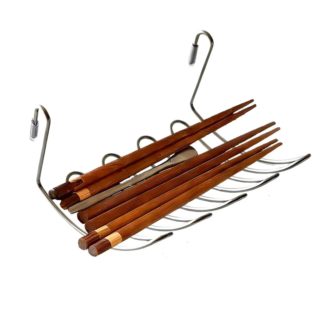 Expandable Stainless Steel Over-Sink Drain Rack