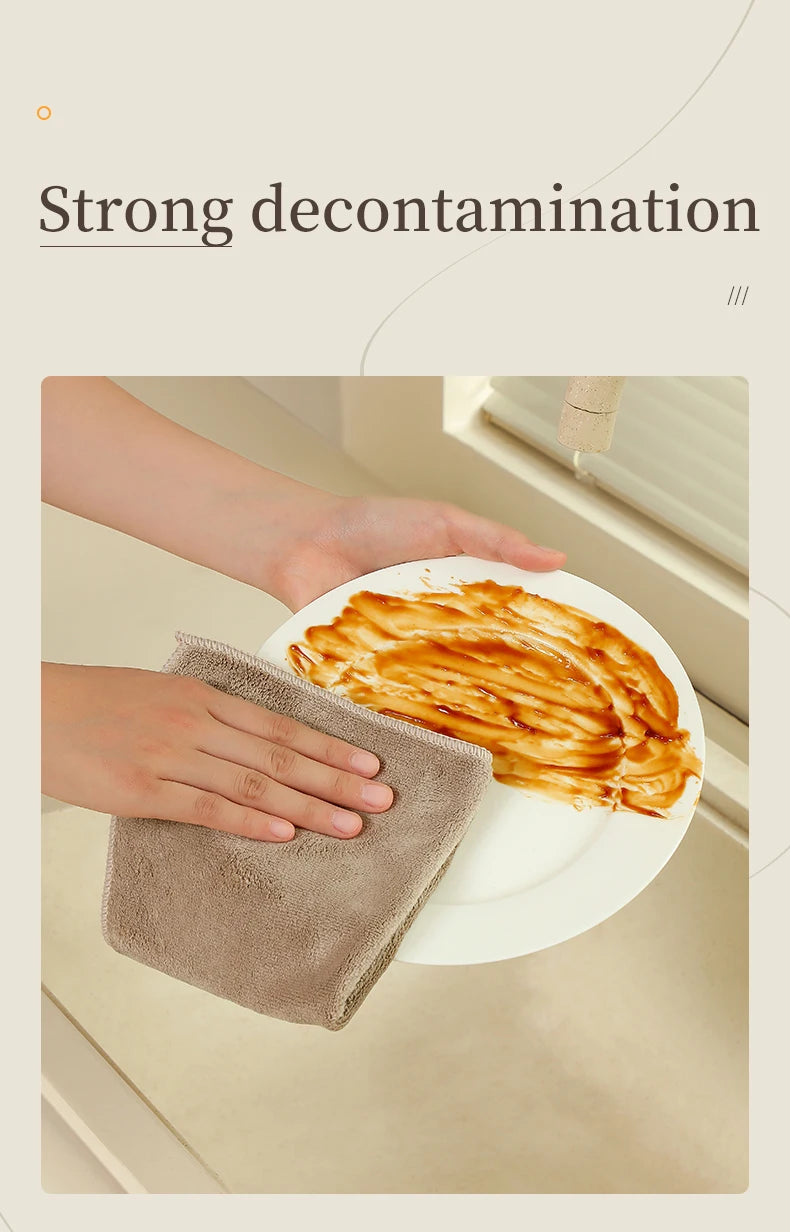 Microfiber Cleaning Cloths, 6 or 12 Pack