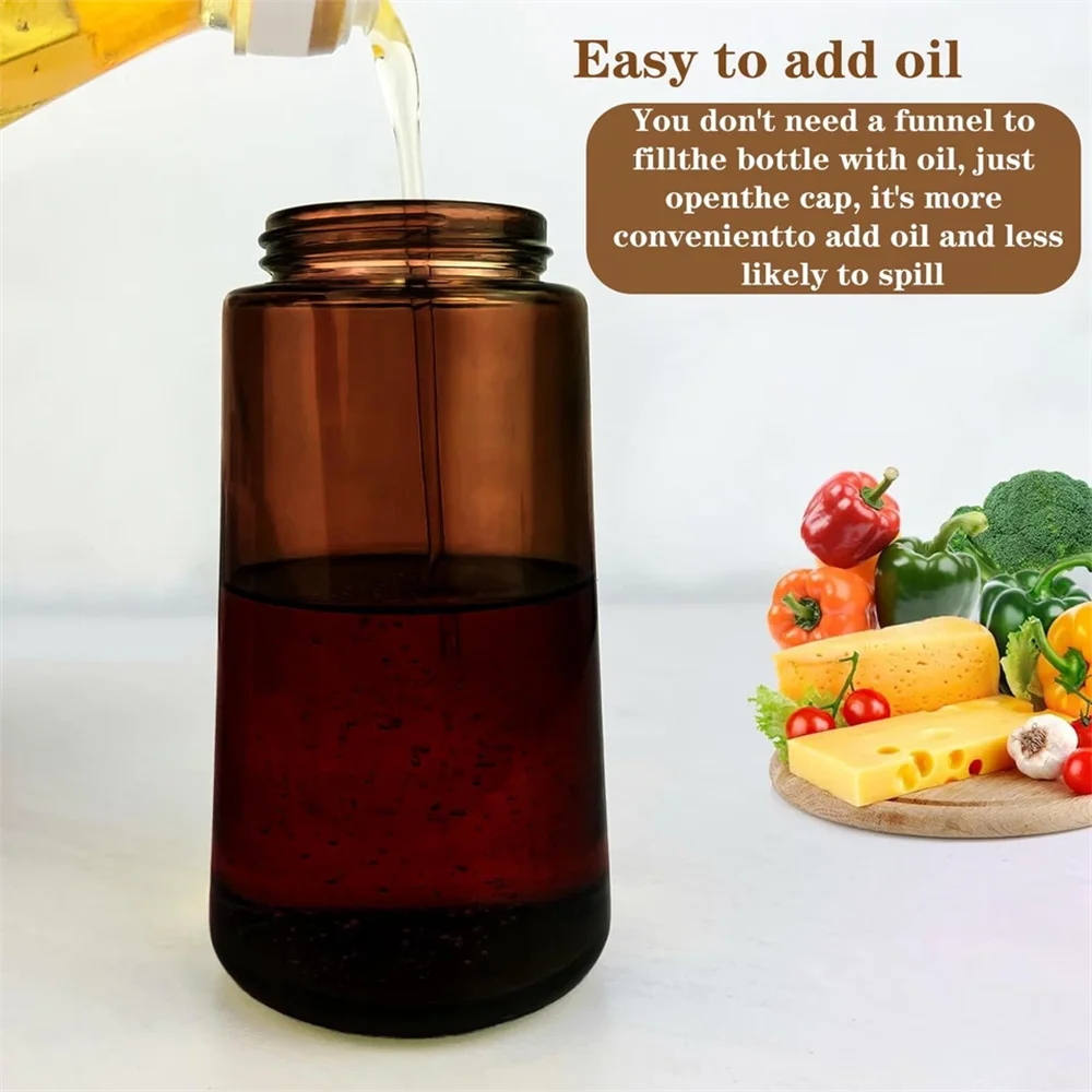 2-in-1 Glass Oil Dispenser and Sprayer
