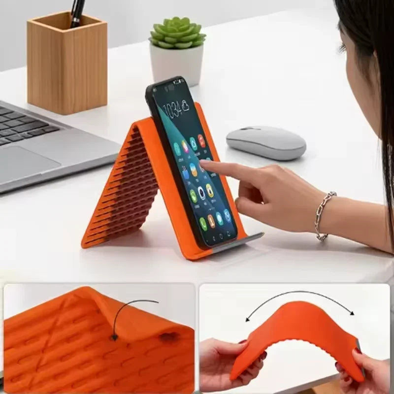 Foldable Silicone Multi-Angle Device Stand