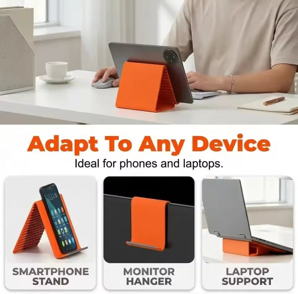 Foldable Silicone Multi-Angle Device Stand