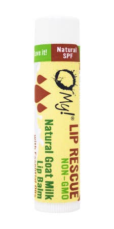 O My! Goat Milk Lip Balm | Shea Butter and Vitamin E | Free of Parabens & More | Handcrafted in USA
