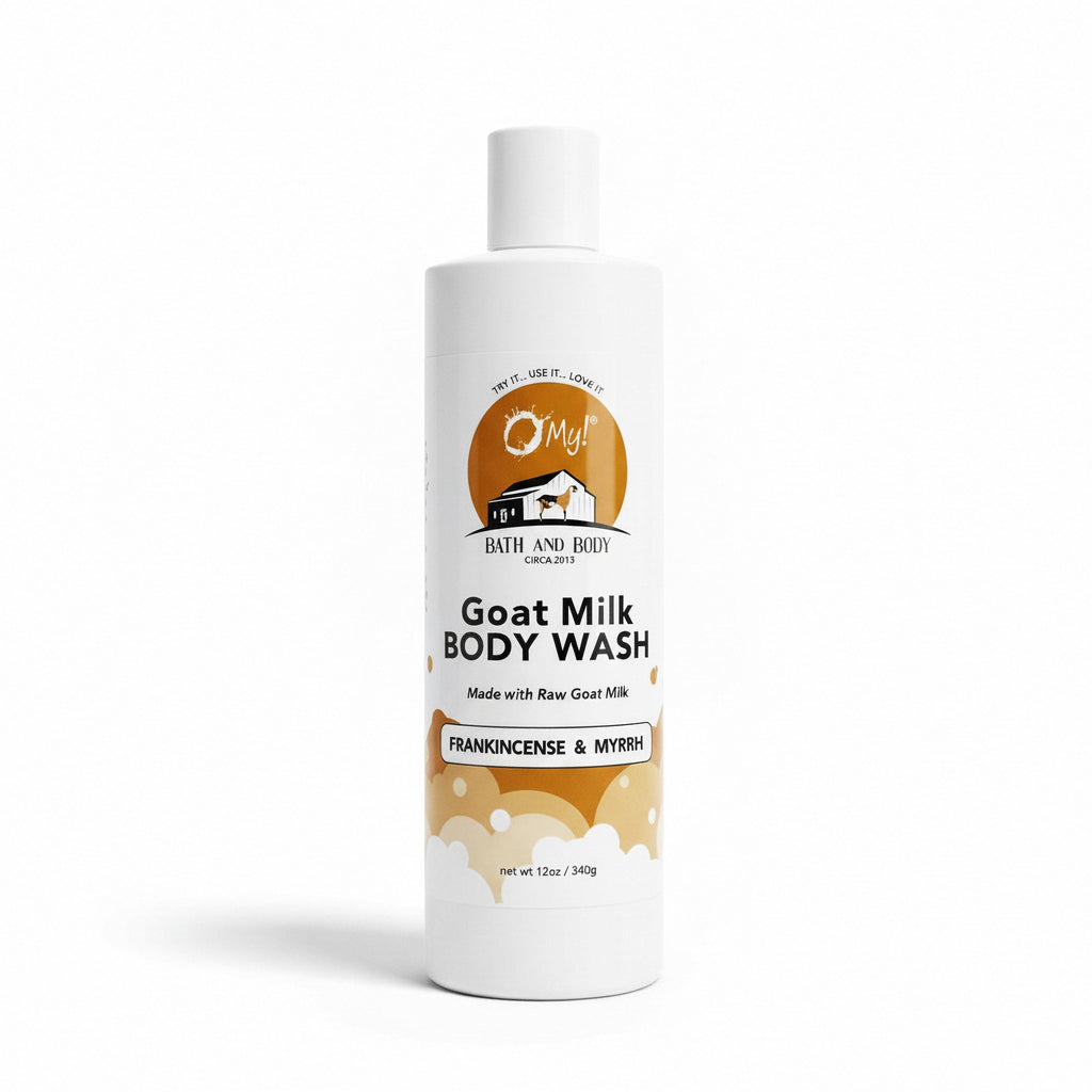 O My! Goat Milk Body Wash | Excellent for all Skin Types | Free of Parabens & More | Handcrafted in USA